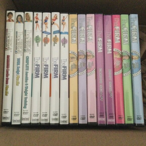 Bundle of The FIRM Body Sculpting System 15 Exercise Workout Fitness DVDs - Picture 2 of 2